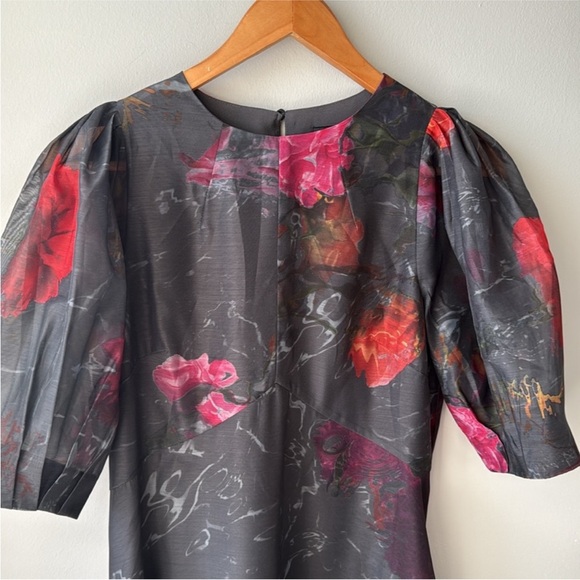 Ted Baker Floral Mekayla Midi Dress - Picture 8 of 10